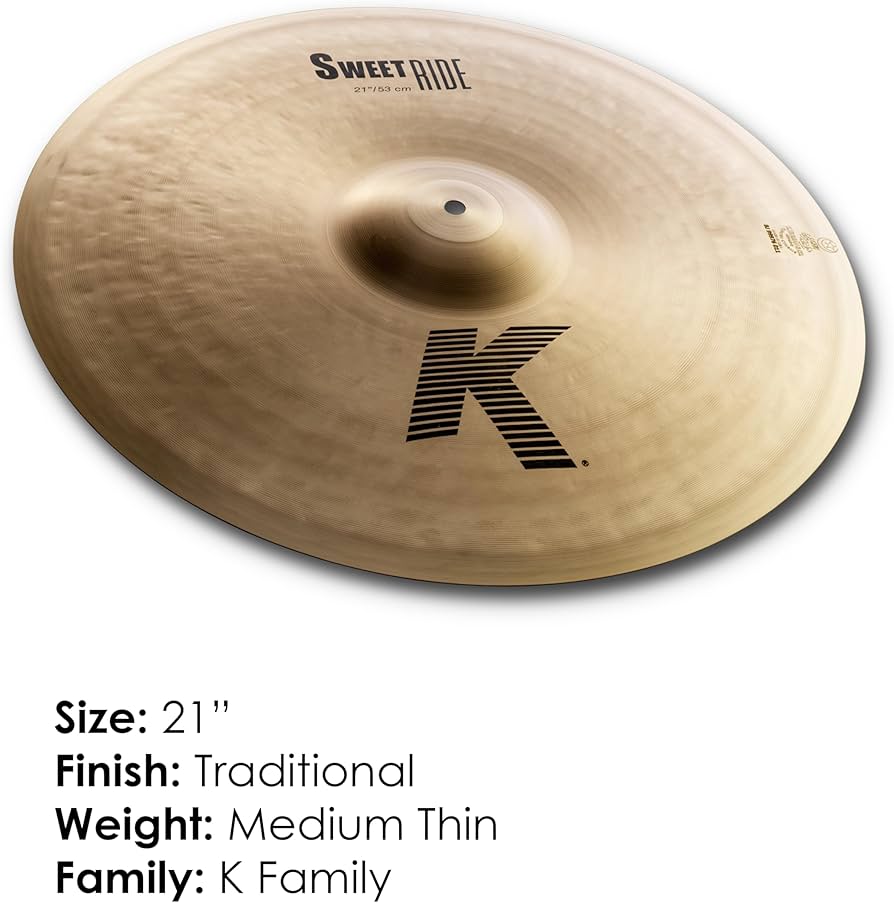 パーカッション・打楽器 A zildjian SWEET RIDE 21\" Zildjian 21-inch A Zildjian Sweet Ride Cymbal | Sweetwater