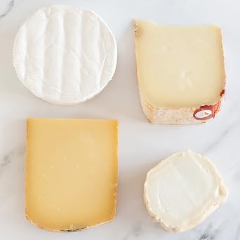 igourmet French Cheese Assortment 27 ounce - Includes French Blue Cheese, Camembert Cheese, Comte Cheese, and The Delicious Melange Brevis Cheese