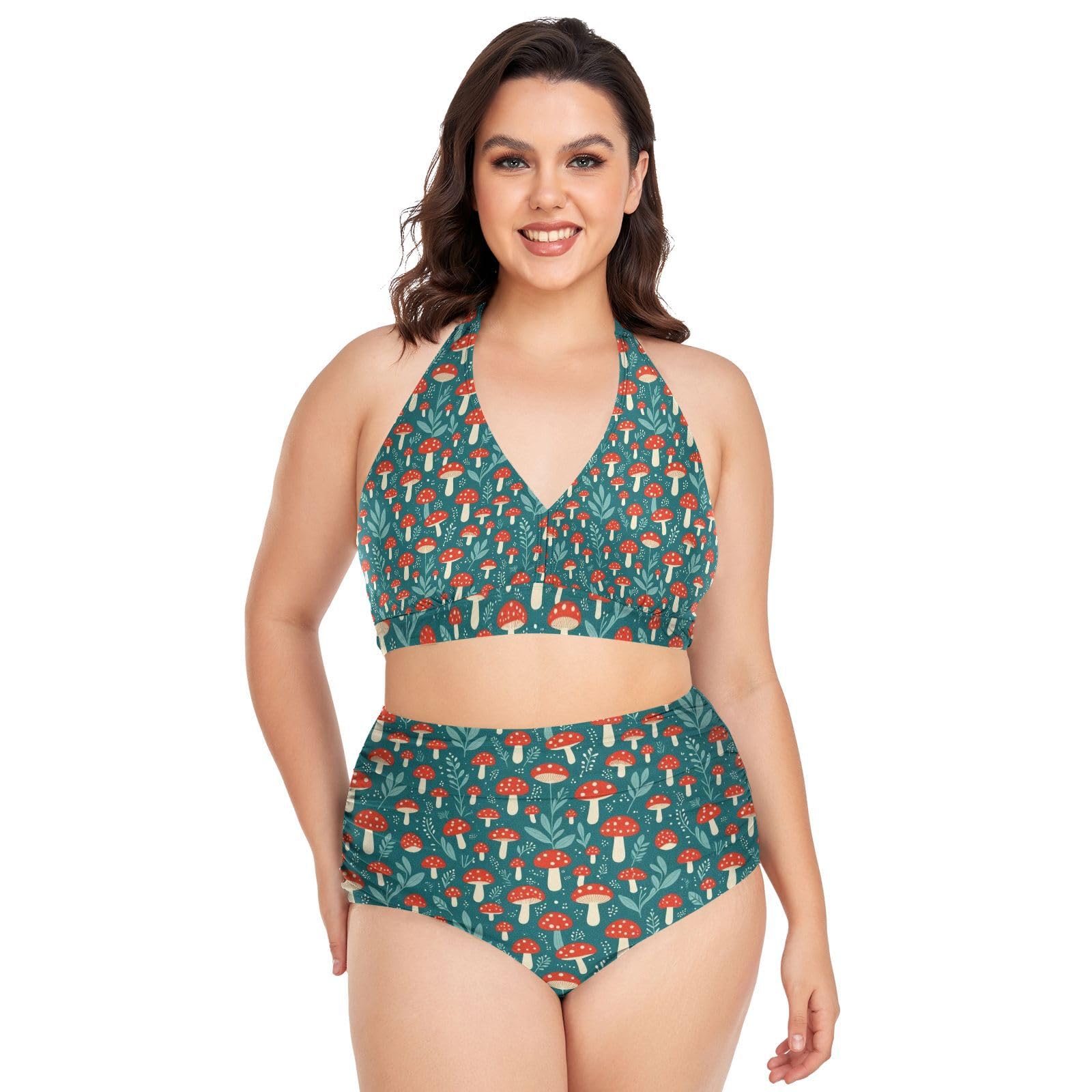 FRODOTGV Stroje kąpielowe damskie plus size L-4XL