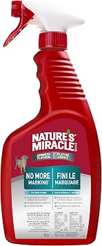 Natures Miracle Advanced Platinum No More Marking, 24 Ounces, Helps Discourage Repetitive Pet Marking