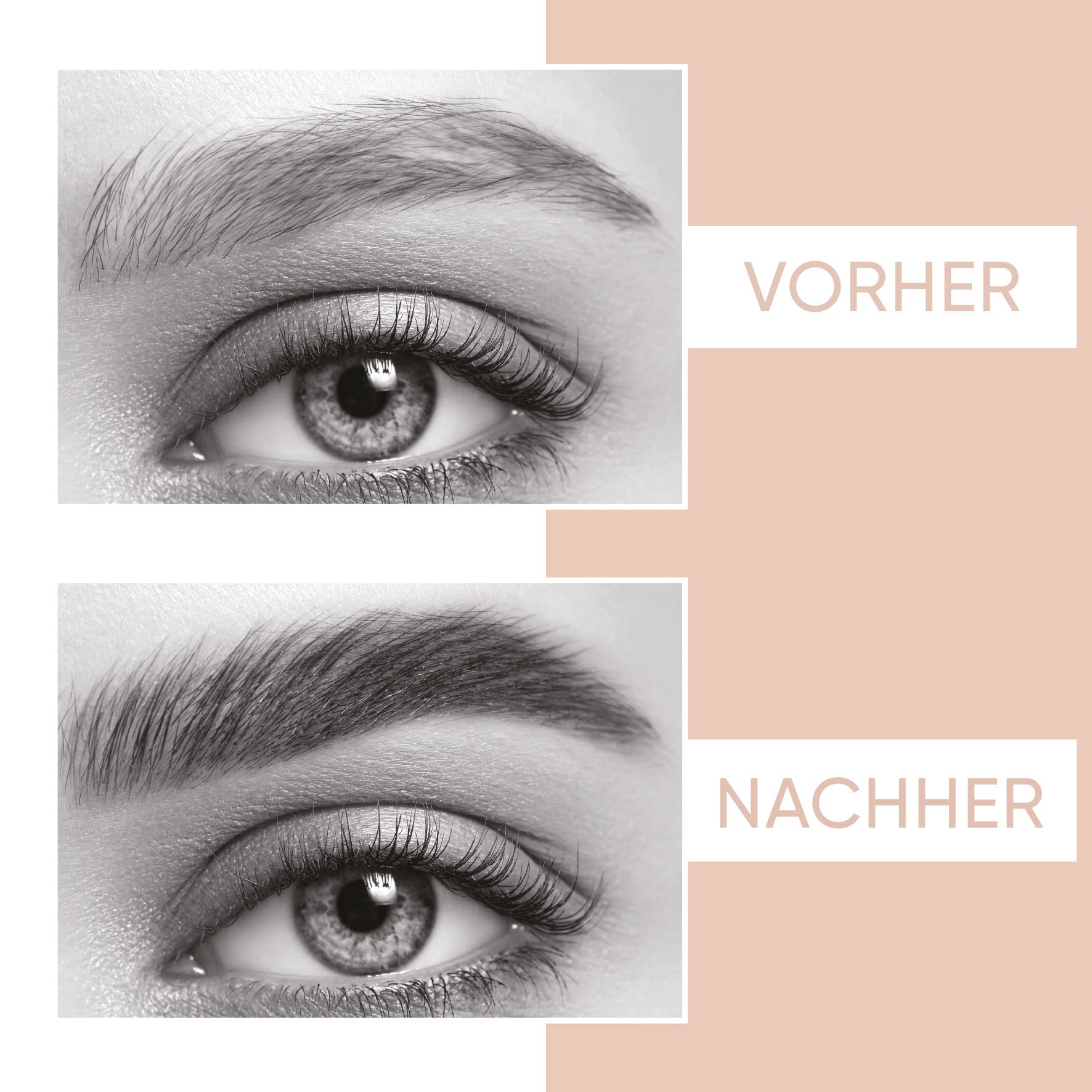 Long4Lashes Booster Siero per sopracciglia by Oceanic, vegan eyebrow siero – 3 ml (confezione da 1)