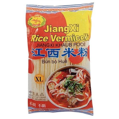 Libélula extra grande Jiangxi fideos de arroz, 14 onzas (paquete de 6)