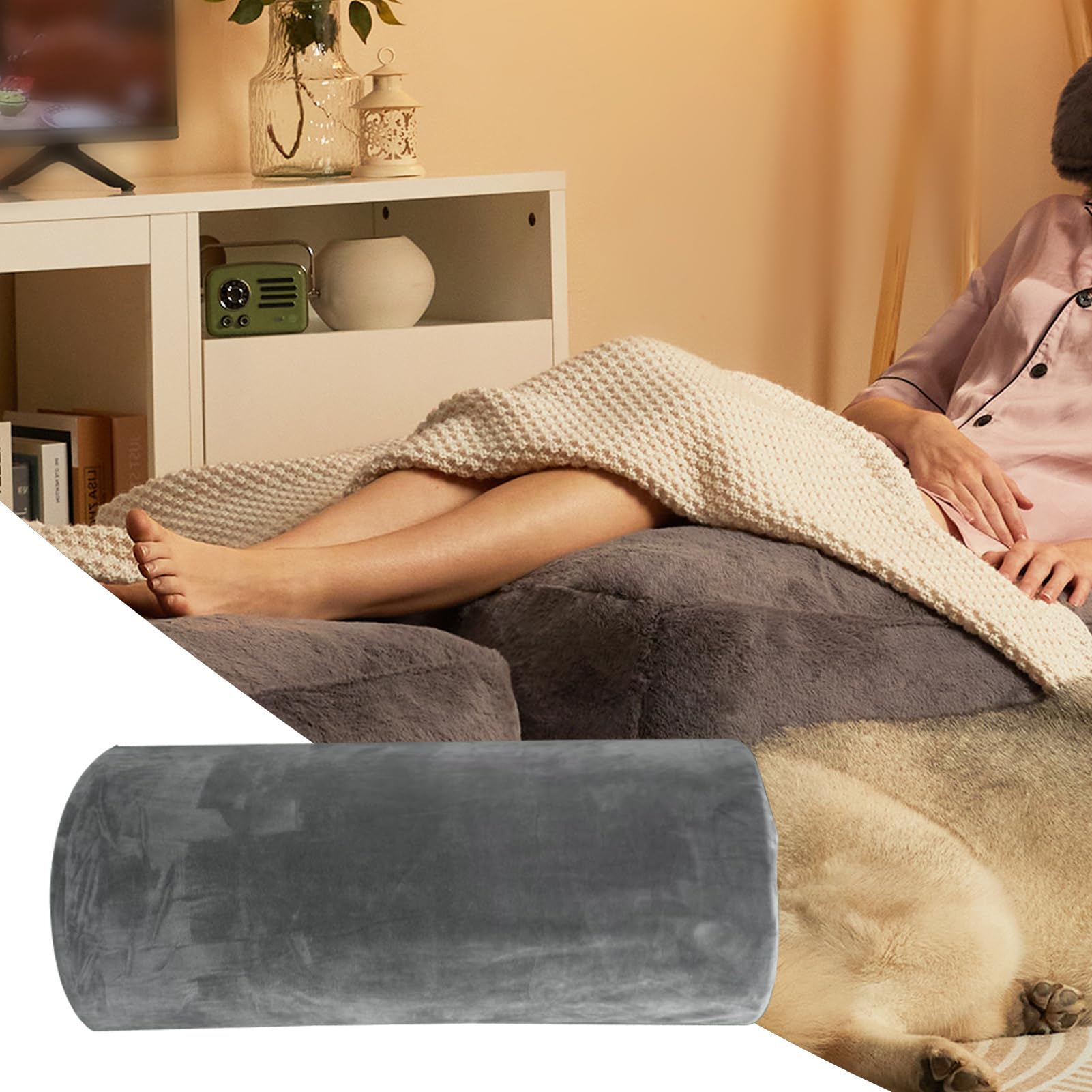 Coussin de Soutien pour Jambes de Fauteuil Relax - Repose-Pieds Moelleux pour Canapé,Coussin de Confort à Mémoire de Forme pour Élévation des Pieds, Pour Canapé, Lit et Fauteuil
