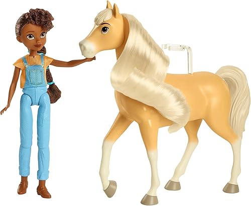 Mattel - Muñeca Espíritu y Caballo PRU y Chica Linda