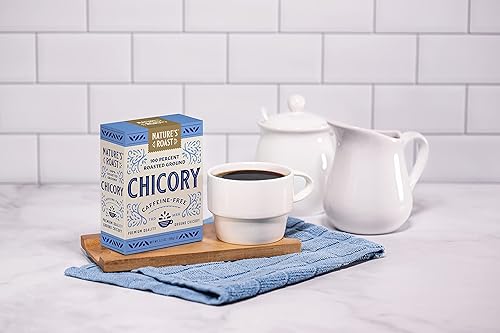 Miniatura 10 de Nature's Roast 100% achicoria molida tostada, 5.5 onzas, sustituto de café naturalmente sin cafeína