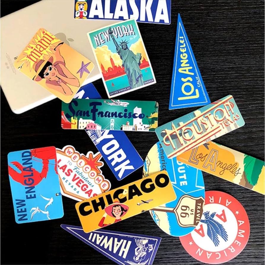 Amazon.co.jp: ステッカー Las Vegas ラスベガス ネバダ USA