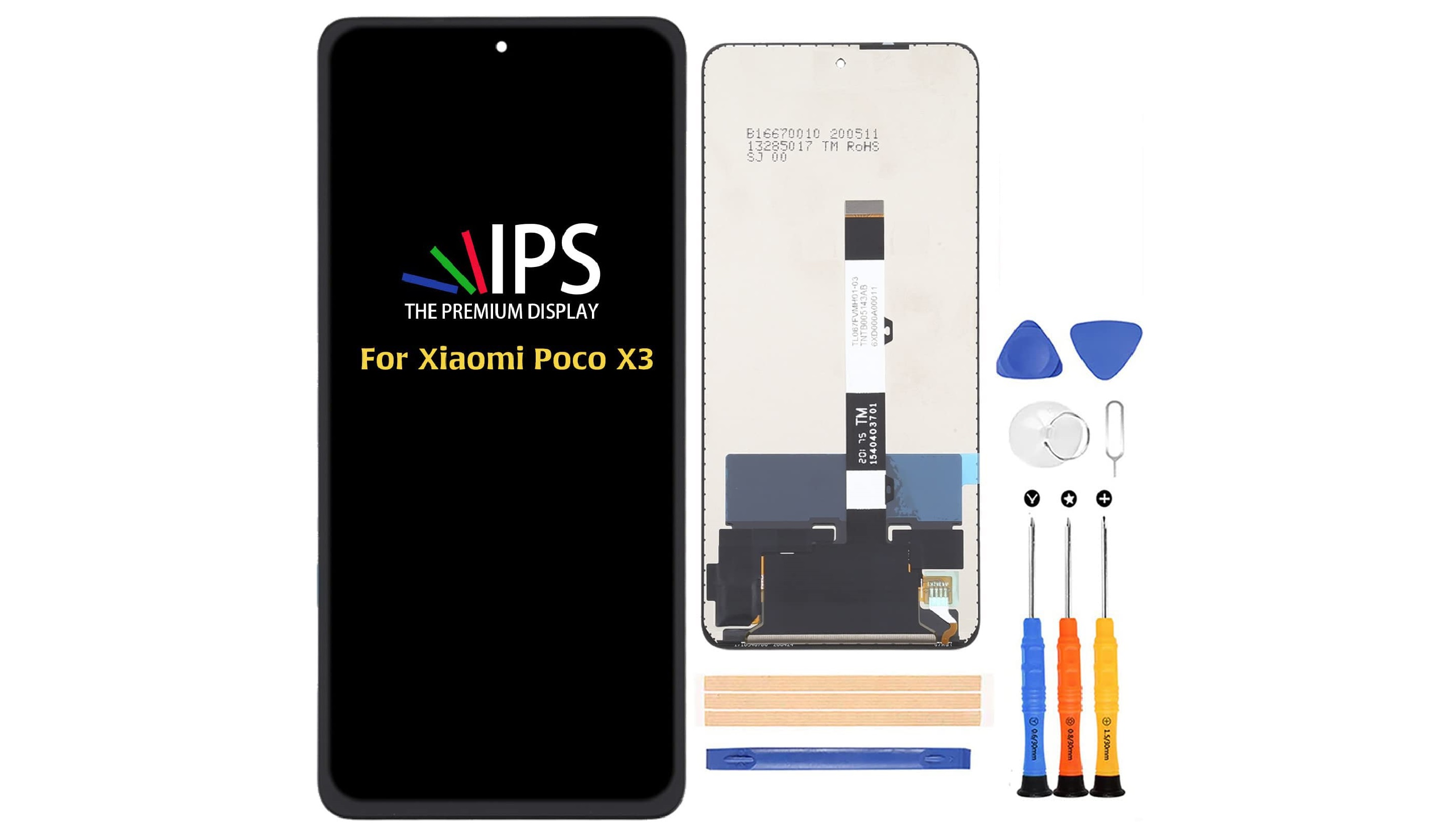 A-MIND for Xiaomi Poco X3/X3 Pro/X3 NFC LCD Display Touch