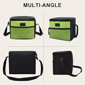 Nanxson 5L Lunch Bag Leakproof Thermal Cooler Lunch Box Adult Waterproof Insulated Lunch Tote Bag (5L,Green)