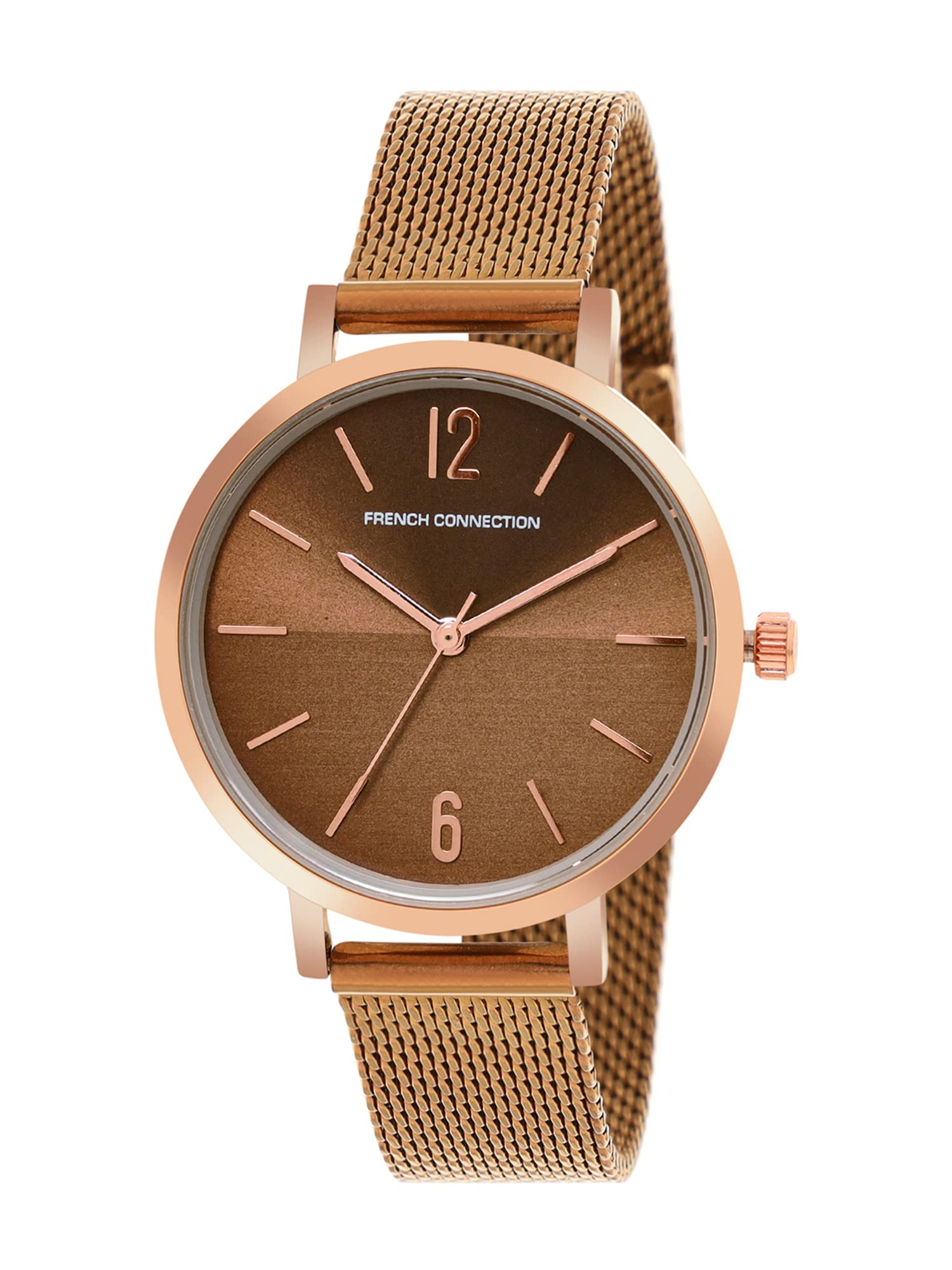 French Connection Analog Brown Dial Womens Watch-FC007BRN (B0BNN1HFN3) Amazon Price History, Amazon Price Tracker
