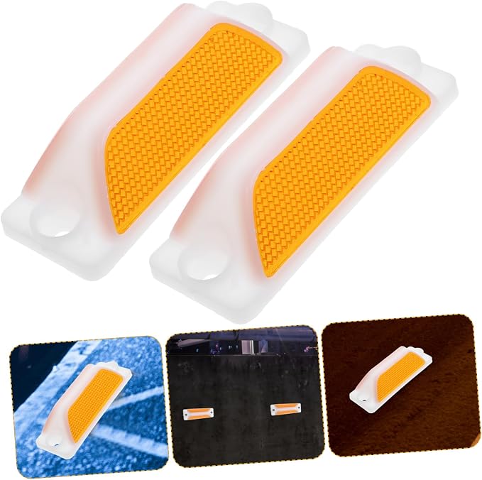 Marcadores reflectantes para carretera 2 piezas miniatura 3