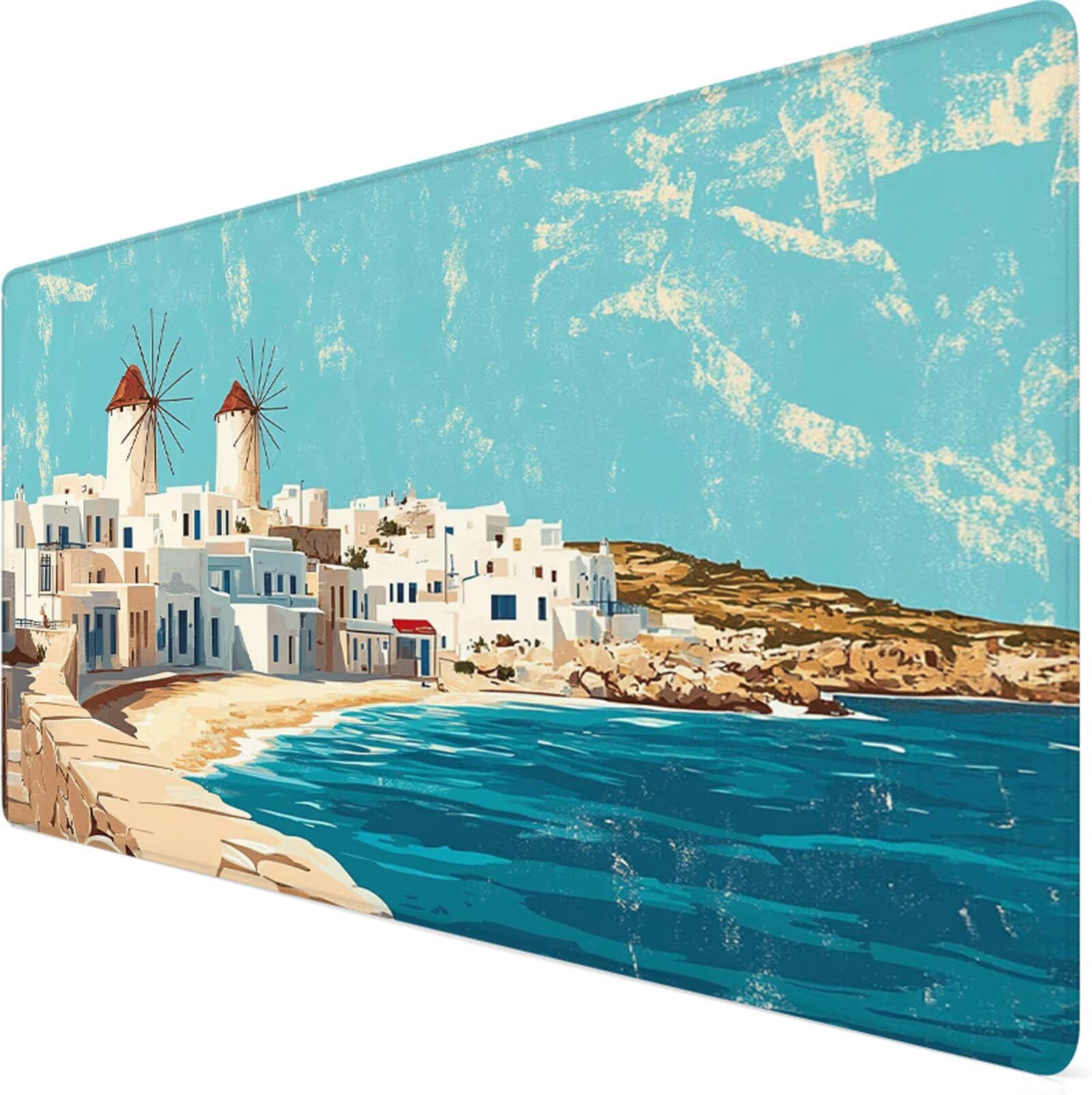 Podkładka pod mysz XXL 1200x400x3mm podkładka pod mysz kolor kaczki jajko podkładka pod mysz ocean poprawia precyzję i prędkość, szyte krawędzie, akcesoria do gier, komputer biurowy, praca, komputer