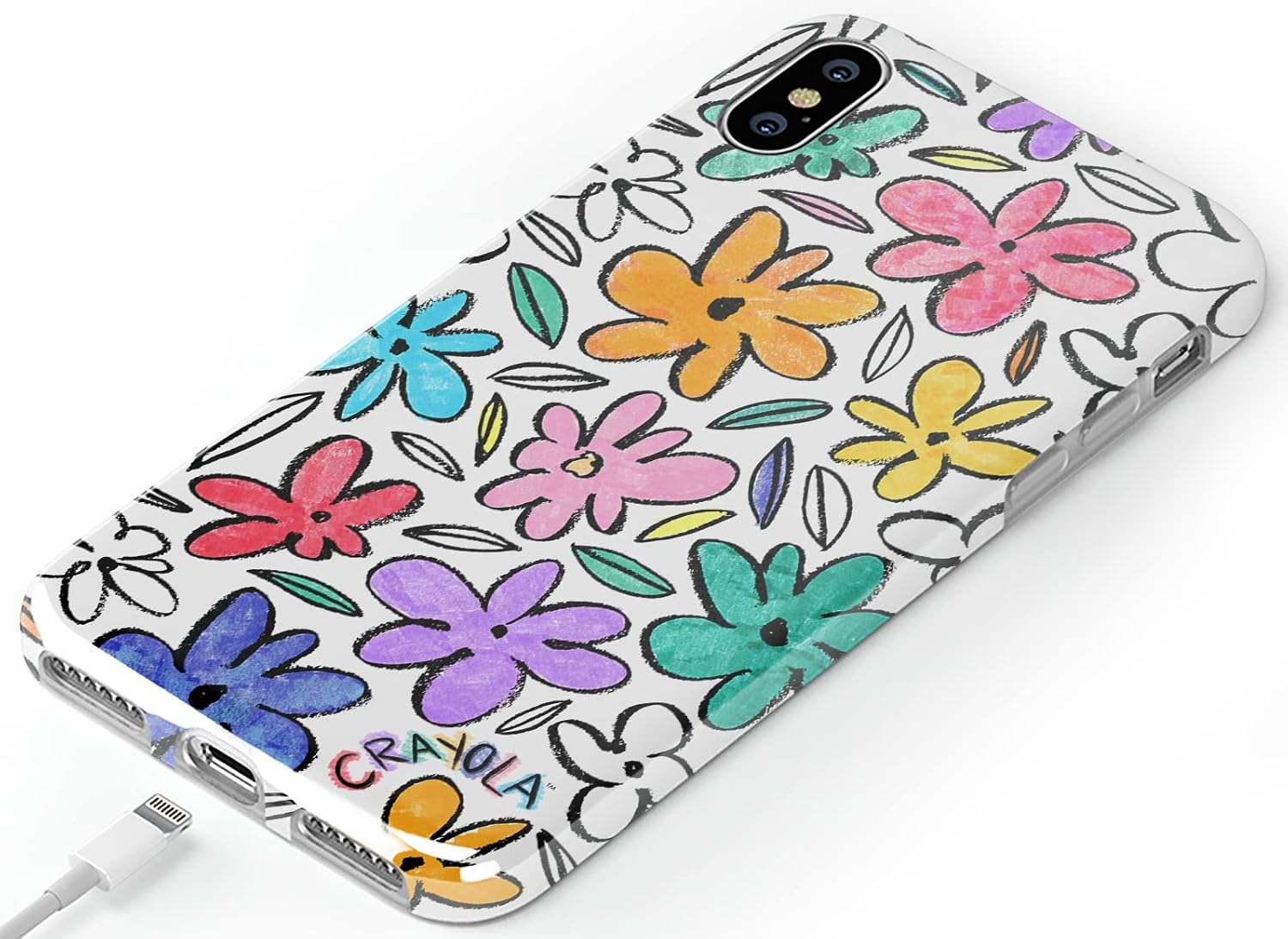 Casely iPhone Xs Max Case | Outside The Lines | Crayola Marker | Classic Ultra Slim Design