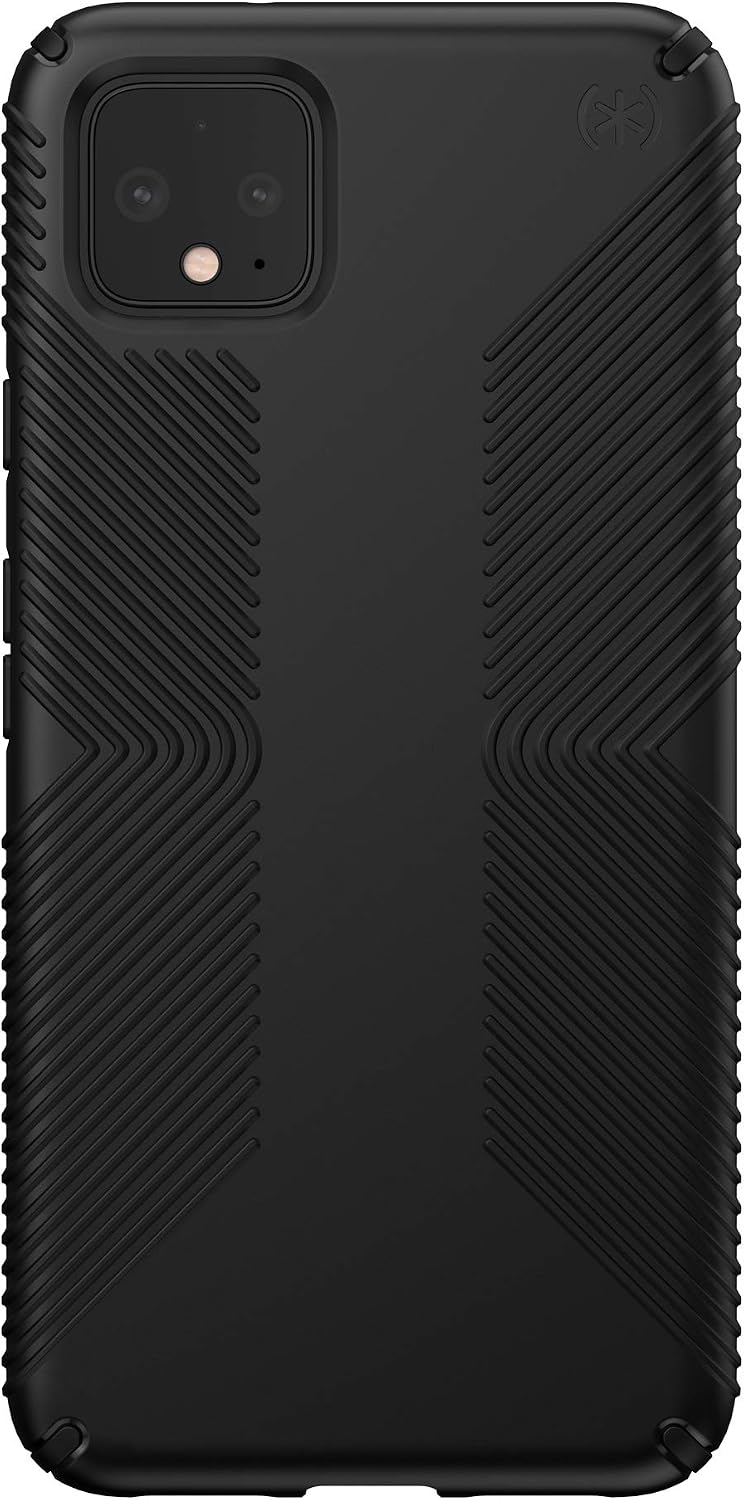 Speck Presidio Grip Google Pixel 4 XL Case, Black/Black (131862-1050)
