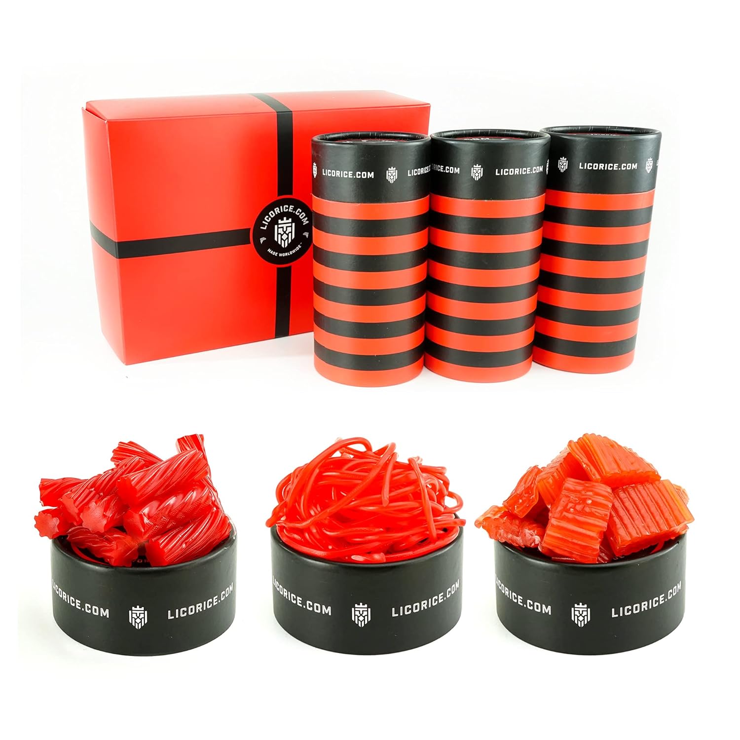 Red Licorice Lover Licorice Gift Box, Gourmet