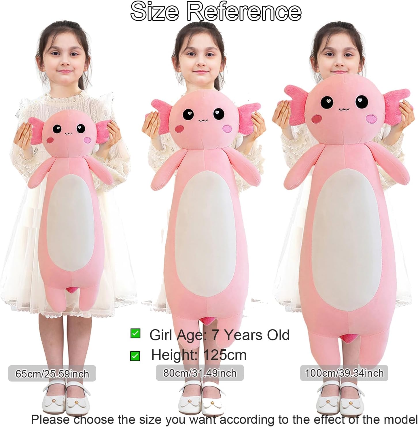 ロング Axolotl ぬいぐるみ 枕 ピンク Axolotl ぬいぐるみ 女の子 男の子 サラマンダー ぬいぐるみ クリスマス ギ