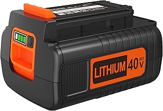 40 Volt MAX 2.0Ah Lithium Black and Decker 40V Battery,Compatible with All Power 40V Black and Decker Power+ Tools