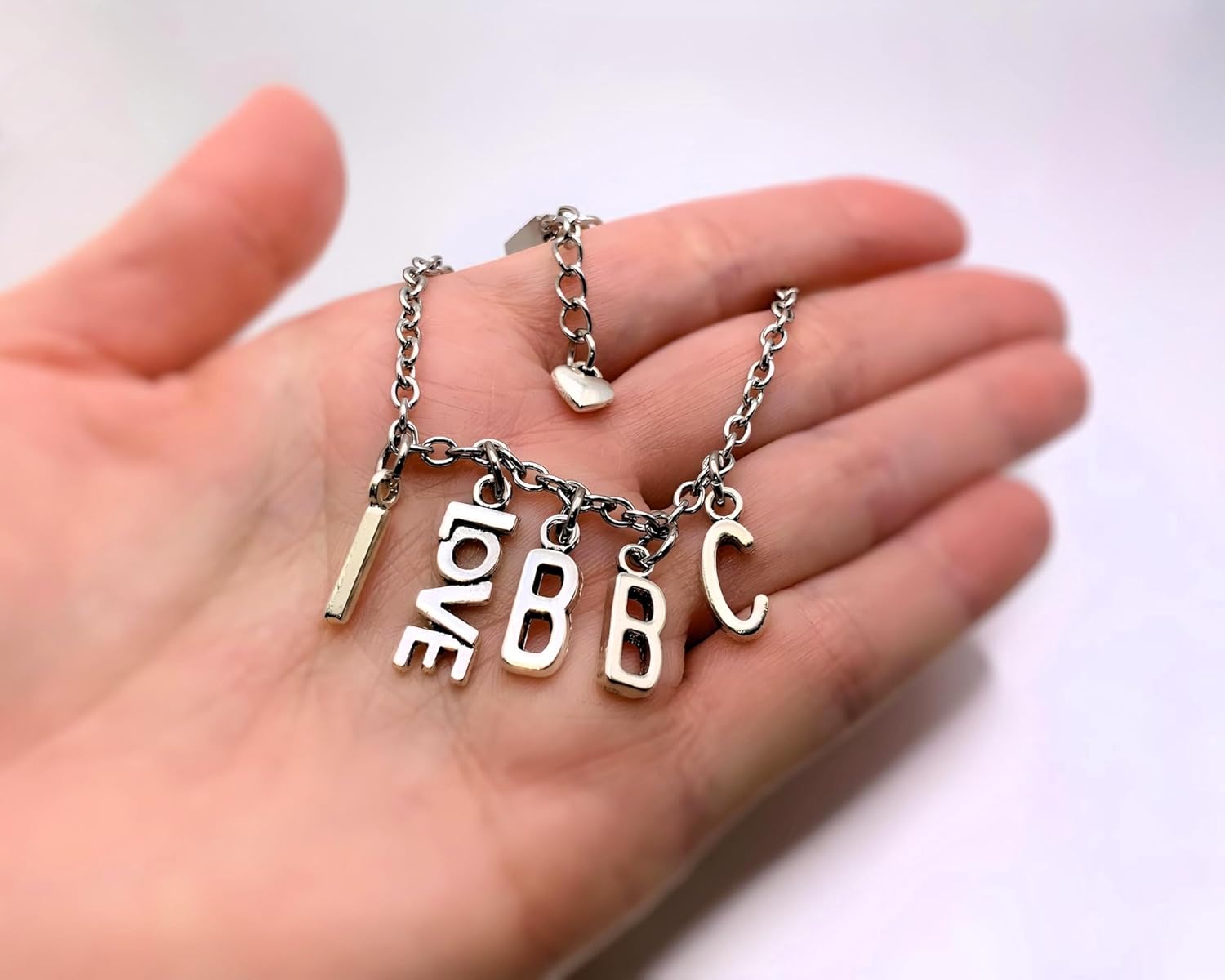 Love BBC Anklet Bracelet Jewelry with Love Charm