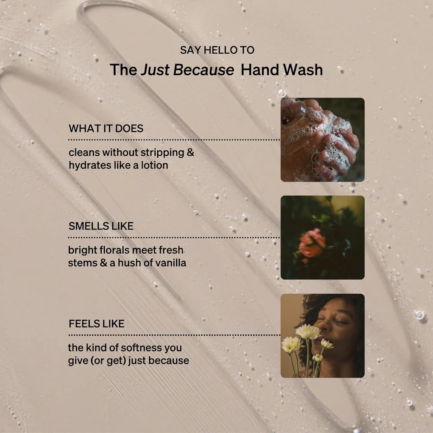 Loved01 Hand Wash, John Legend Skincare, Liquid Hand Soap, Gentle & Hydrating, Cruelty-Free, Oprah's Favorite Things, with Nourishing Oils, Just Because Soft Floral Scent, 2-Pack (15 oz each)