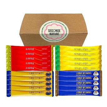 Korean Coffee Mix Variety Packet Sampler | Instant Coffee Mix 20 Sticks | Maxim Instant Coffee Original, Maxim Mocha Coffee, Ediya Special Blends - Journey of Korea