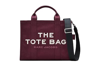 Marc Jacobs The Canvas Medium Tote Bag Tote Handbags Dark Plum, Canvas/Cotton/Textile