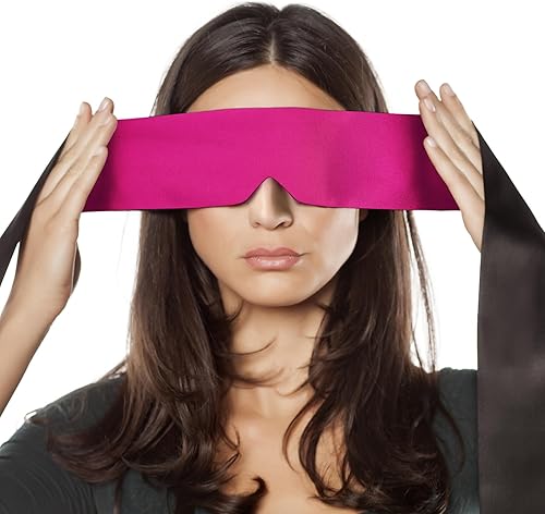 FRESHME Antifaz de satén para dormir Máscara de ojos para dormir, cómoda cubierta ajustable para los ojos para mujeres y hombres, viaje nocturno,