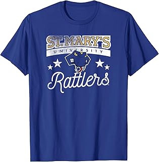 St. Mary's University StMU Rattlers Logo T-Shirt
