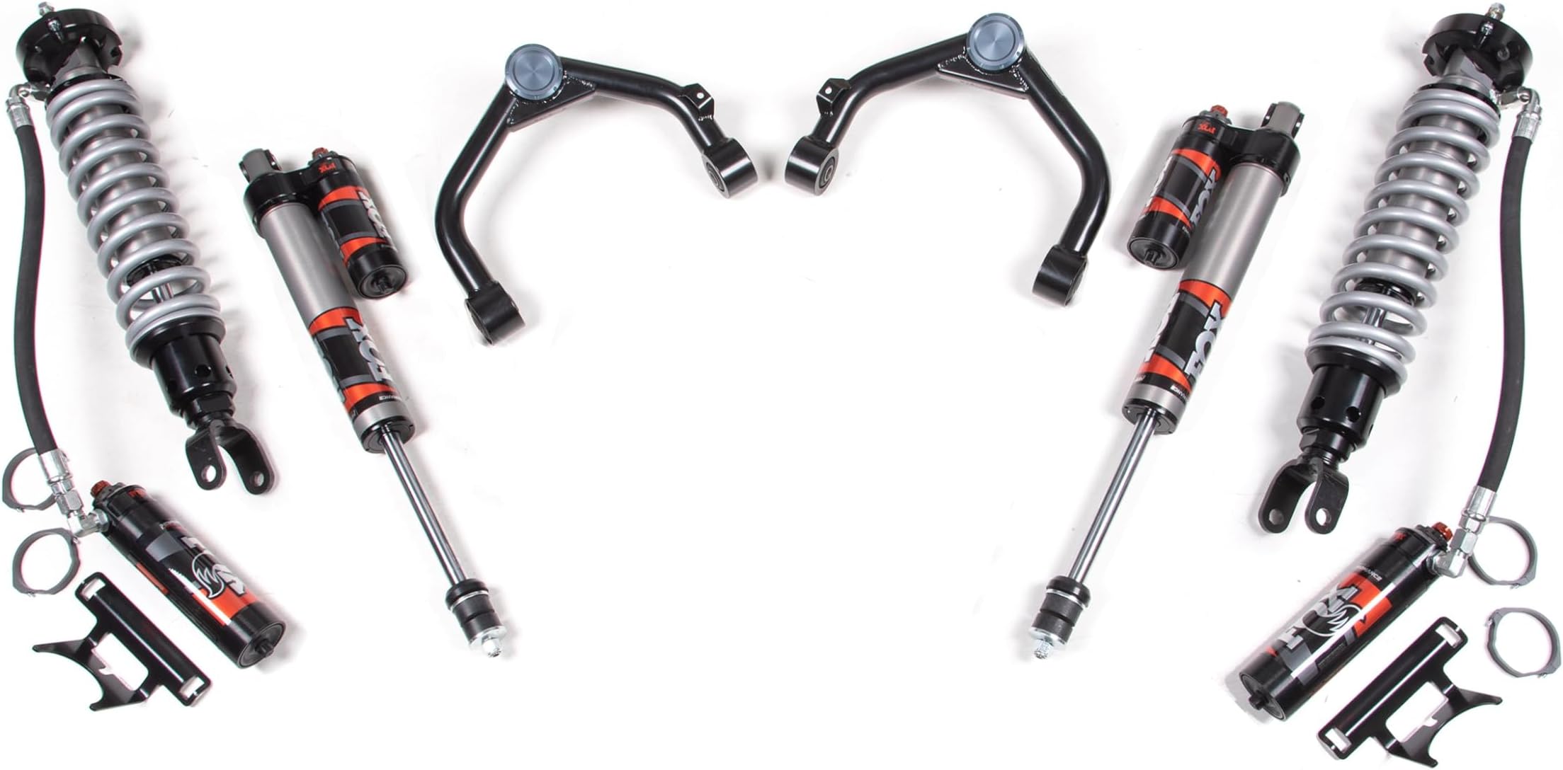 BDS1740FPE | 2 Inch Full Suspension Lift Kit (Front & Rear) | FOX 2.5 Elite Coilover | FOX 2.5 Elite | Compatible with Ram 1500 (19-24) 4WD