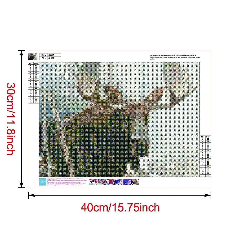 Amazon | クジラの月ラウンドフルドリルダイヤモンドアートキットDIY