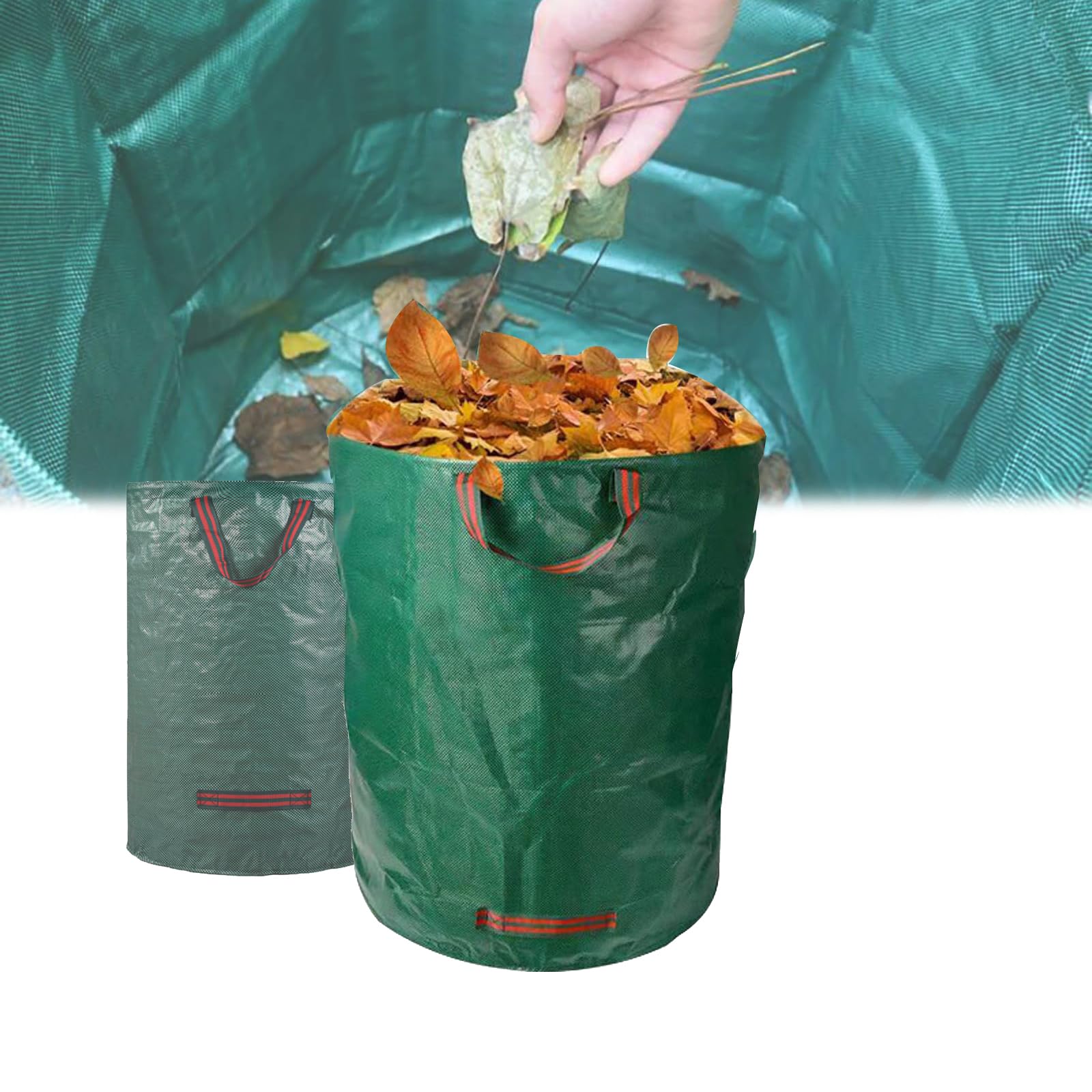 5 Sacchi In Polipropilene 105x55 Cm - Multiuso Per Giardino, Edilizia, Imballaggio - Foto 6