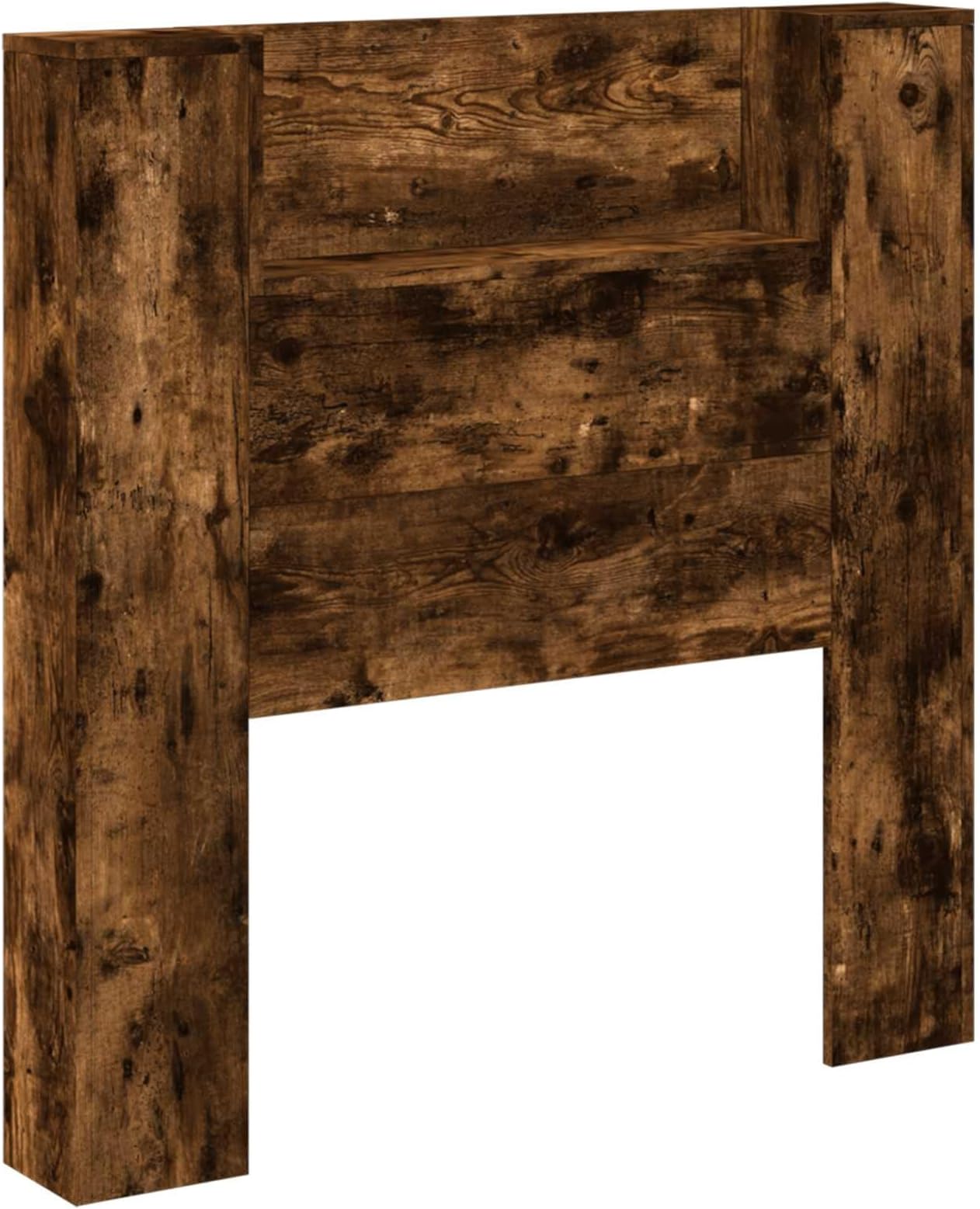 Gecheer Modern LED Headboard with Storage - Engineered Wood, Multicolor Lights, USB Port Model3418647