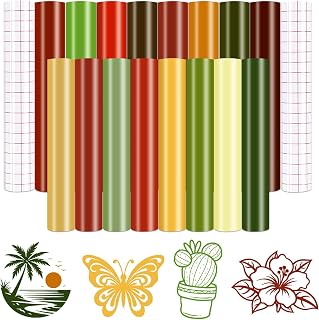 Tintnut Christmas Permanent Vinyl 16 Sheets 12"x10" Adhesive Vinyl
