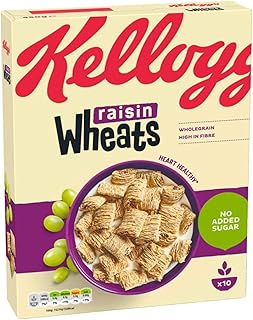 Wheats Kellogg's Wheats Raisin Breakfast Cereal 450g