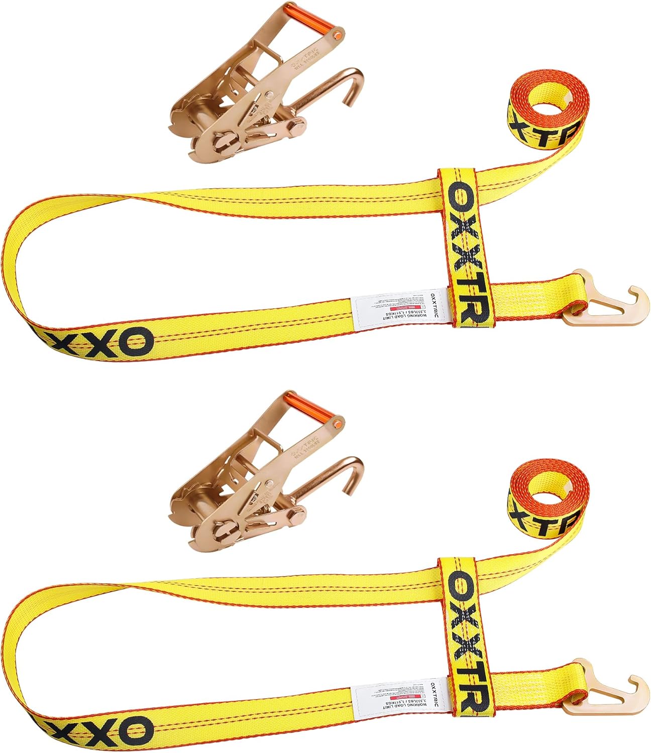 2″ X10′ Quick-Pick Wheel Lift Strap with Finger Hook Ratchet Set,2 Pack,Wheel Lift Straps – Fit Jerr-Dan MPL Element Basket Transport Webbing,Heavy Duty Tow Truck Straps with Side Hook