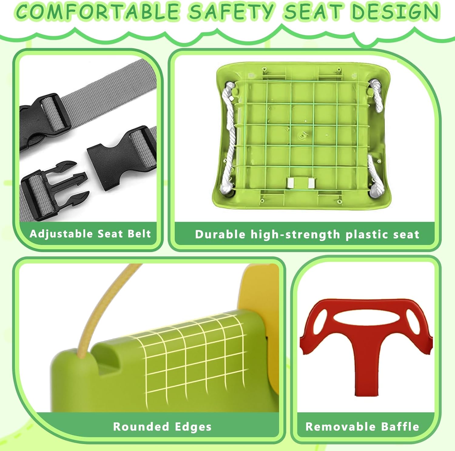 Toddler Swing Set with Basketball Hoop,Soccer Goal,Multi-Functional Outdoor Swing Sets for Backyard,Indoor Baby Swing for Kids Aged 6-36 Months