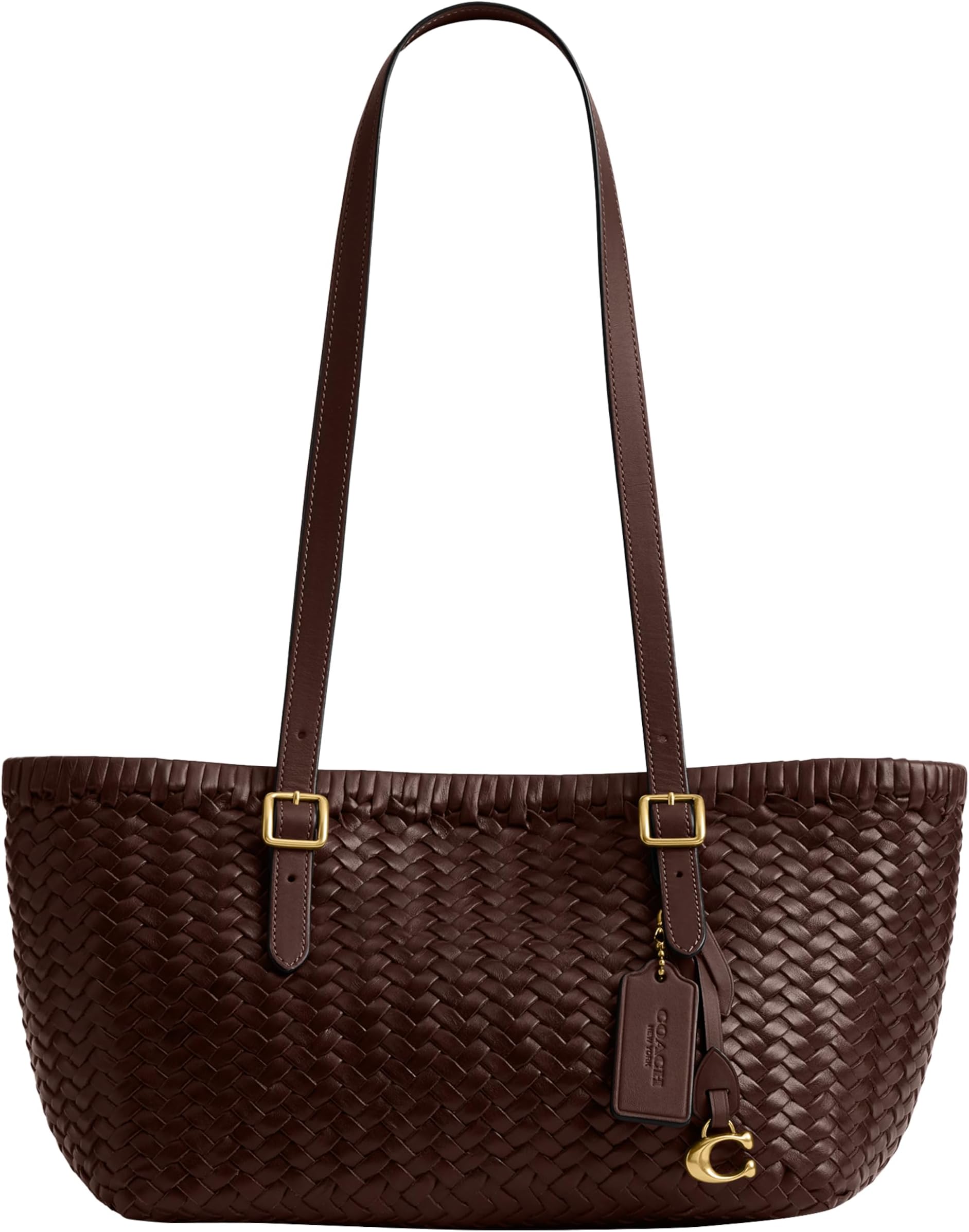COACH Women's Woven Swing Tote