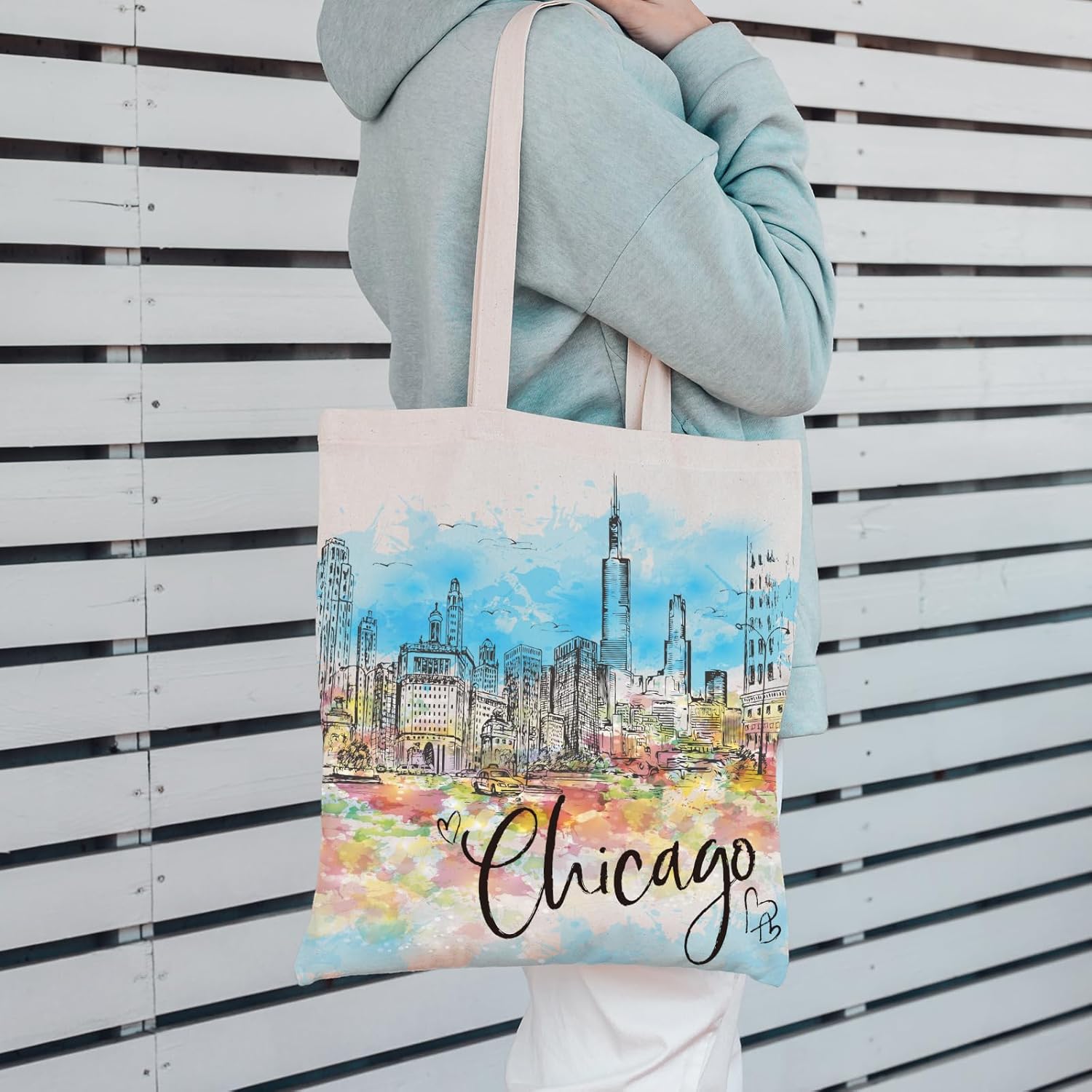 Canvas Tote Bag Gift - Funny Reusable Cloth Bags Vintage Totes Gifts for Women Shopping Grocery Lover Books Reader - Image 2