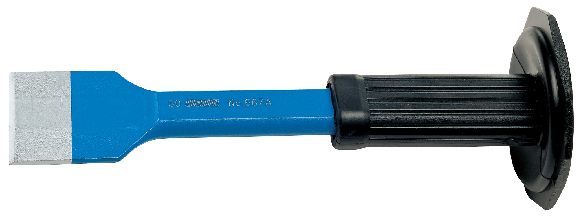 Cincel extraplano ancho UNIOR 609286 de 250 mm con protector serie 667/6AHS
