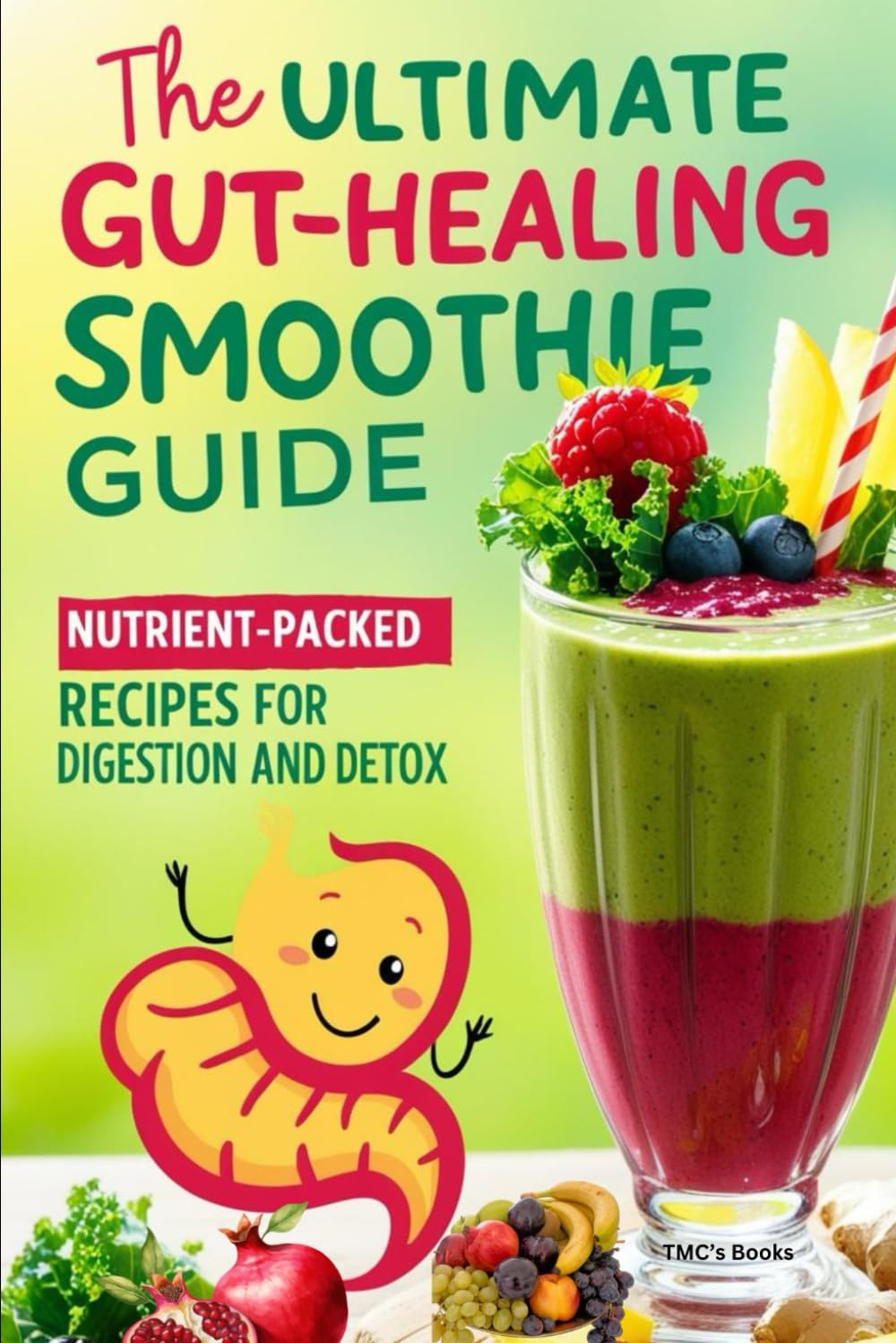 The Ultimate Gut-Healing Smoothie Guide: Nutrient Packed Recipes for Digestion and Detox: Delicious Blends to Support Gut Health, Boost Digestion, and Promote Natural Detoxification