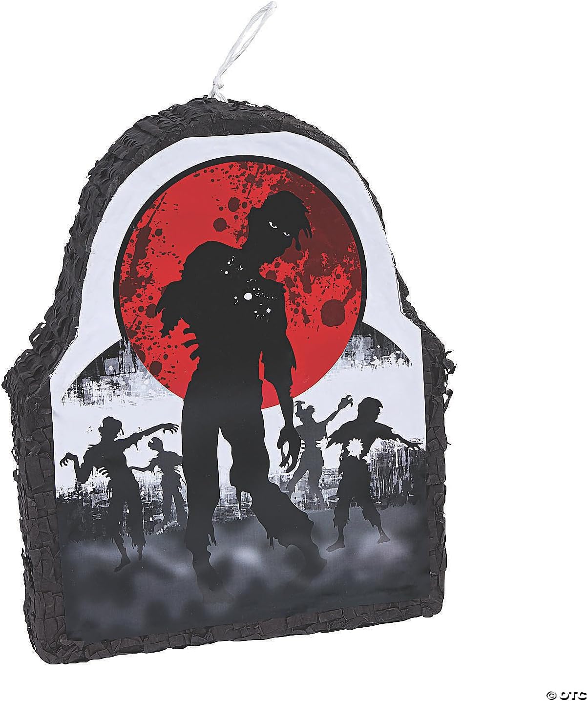 Zombie Pinata with Hanger - Halloween Party Supplies and Zombies Birthday Games
