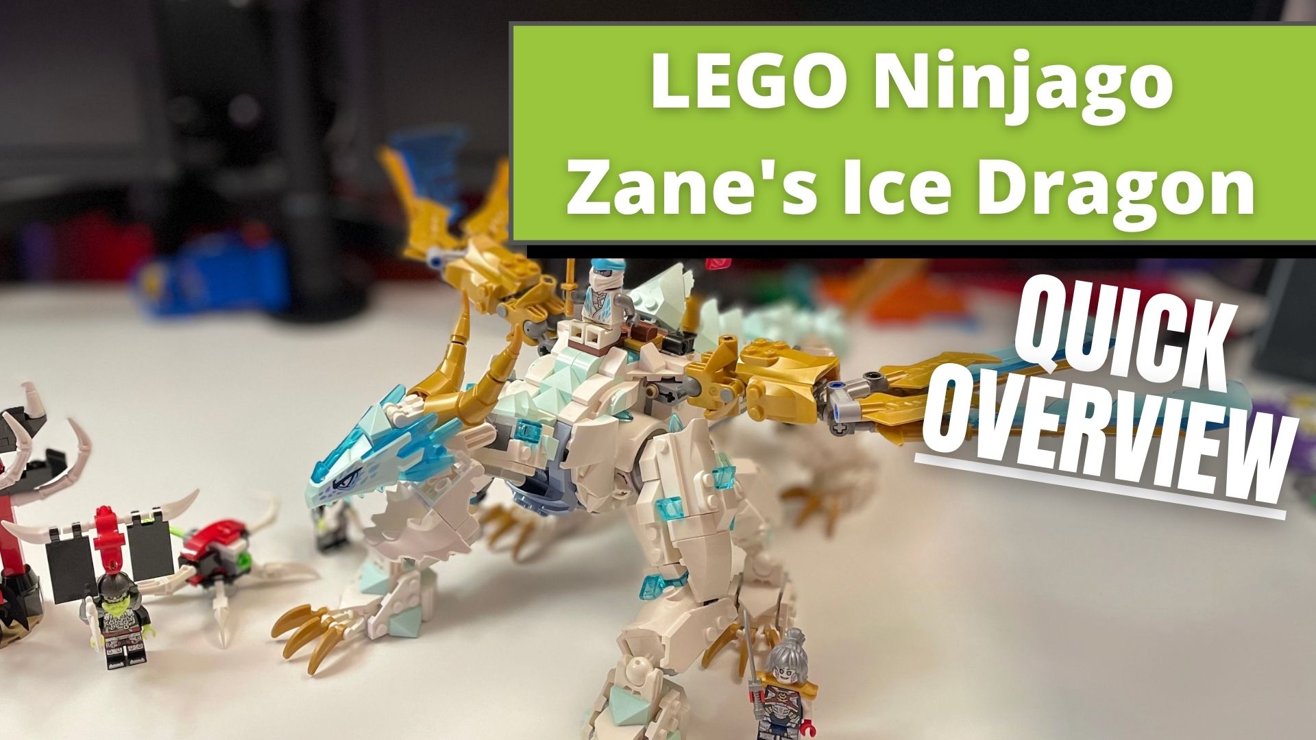 白竜 Watch LEGO Ninjago Zane's Ice Dragon Quick Look! on Amazon Live