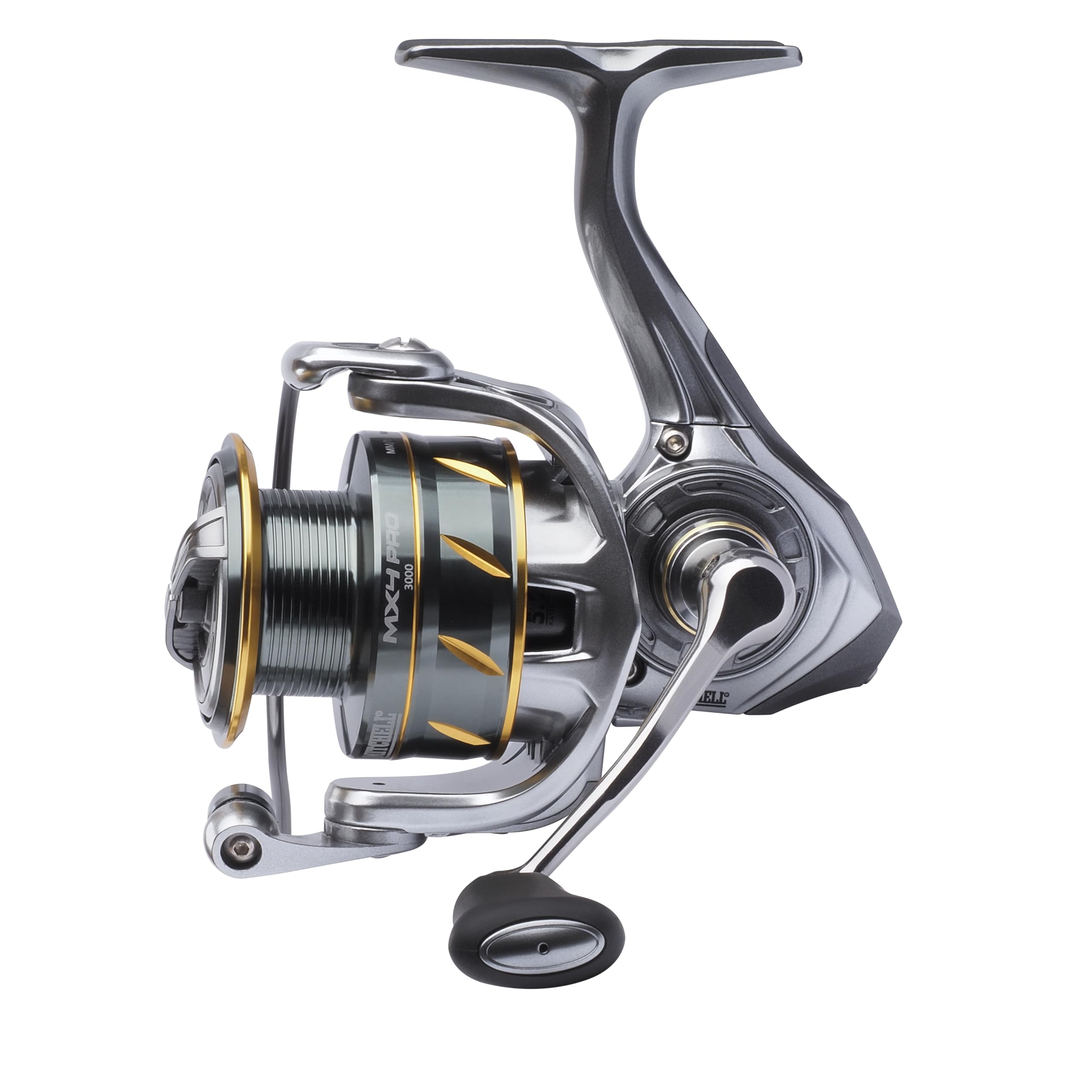 Mitchell MX4 Pro Spinning Reel, Freshwater Angler Fishing Reel for Pike Perch & Zander, Aluminum Spool, Robust Ambidextrous 1000-4000 Reel Size, 5.2:1 Gear Ratio