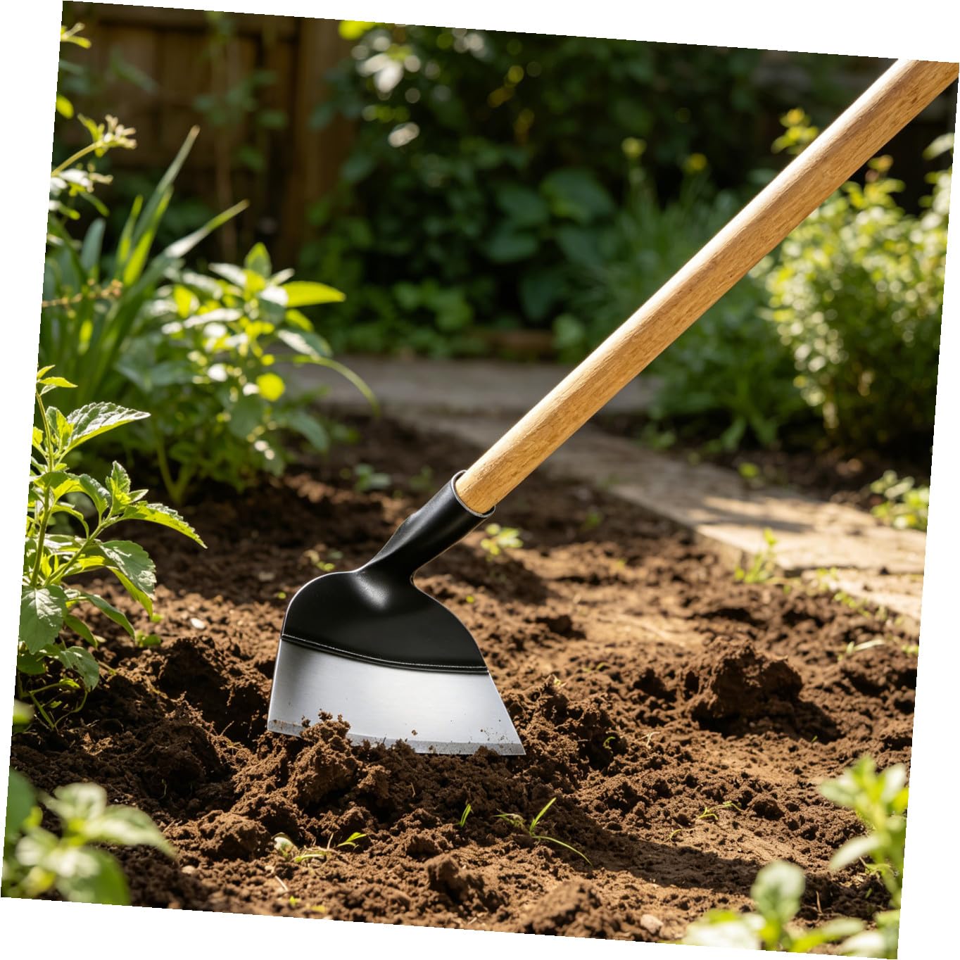Strumento da Giardino in Acciaio per Diserbo e Scavo, senza Manico | Lavorazione del Suolo, per Giardinieri e Coltivatori, Utensile Manuale di Ricambio