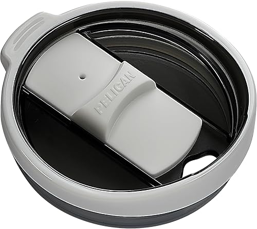 Miniatura 12 de Pelican Hydration Pelican Ridge - Vaso aislado al vacío de 18 onzas, acero inoxidable reciclado de doble pared de viaje con doble tapa, taza de café