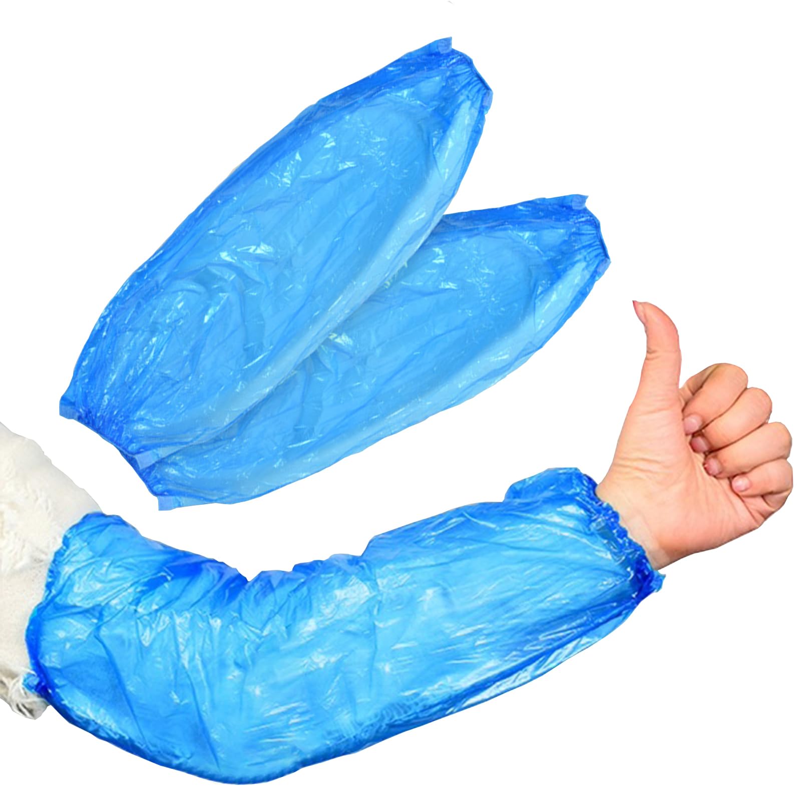 Disposable Arm Sleeves Covers, Waterproof Durable PE Oversleeves Covers Protector Disposable Sleeves for Arm