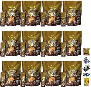 10 Sachets/Box(150g) MeSuk Coffee 55-in-1 Instant Mixed Arabica Roasted Deliciuos Much Mellow Intense Fruit Snack Set 12 By Beautygoodshop [Get Free For You Beauty Gifts]