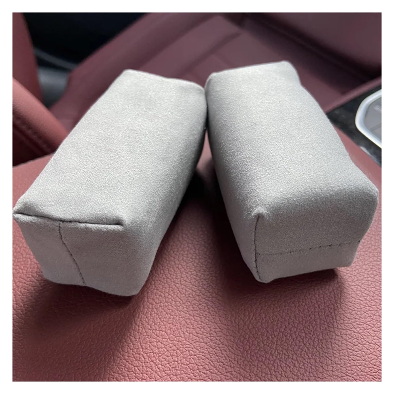Gąbka zamszowa do czyszczenia samochodów, stosowania z powłoką ceramiczną, lakieru samochodowego, metalu, elementów plastikowych, gumy i szkła(20 PCS Grey)