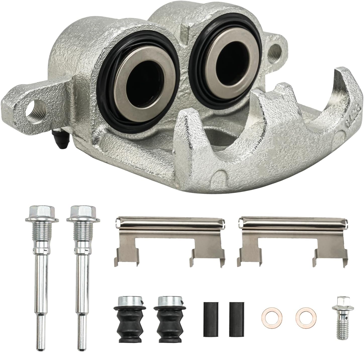 PHILTOP Brake Caliper Front Left Compatible with 1999-2006 Chevrolet Silverado 1500, 2001-2010 Chevrolet Silverado 2500 HD, 1999-2006 GMC Sierra 1500, 2000-2006 Chevrolet Tahoe, 18-4729