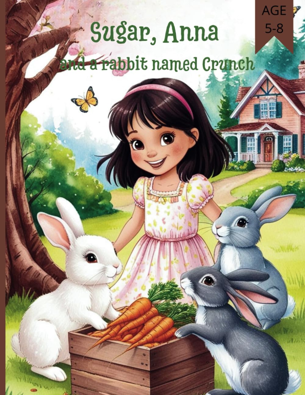 Sugar, Anna and a rabbit named Crunch