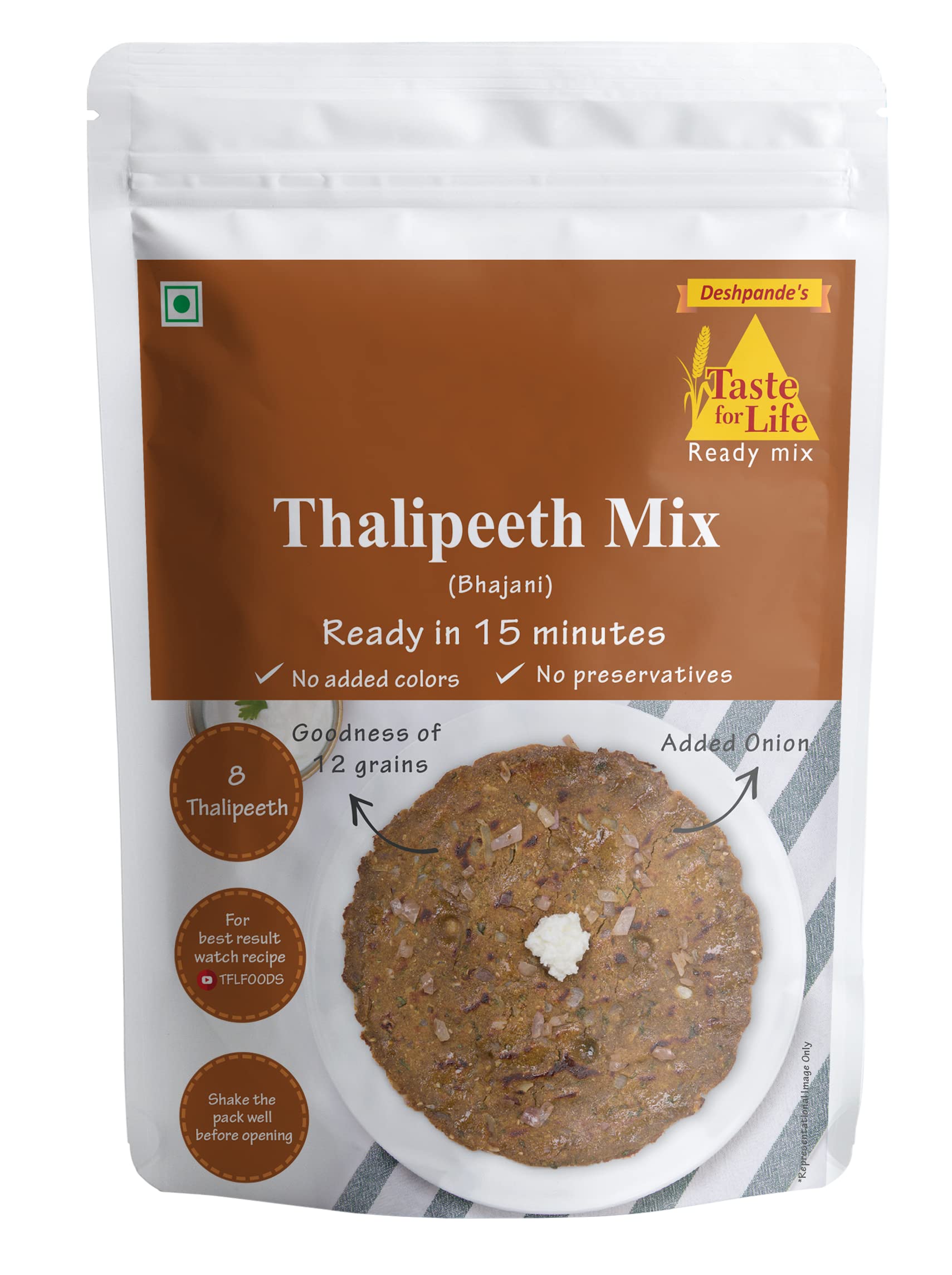 Taste for Life Thalipeeth Bhajani Mix 200g