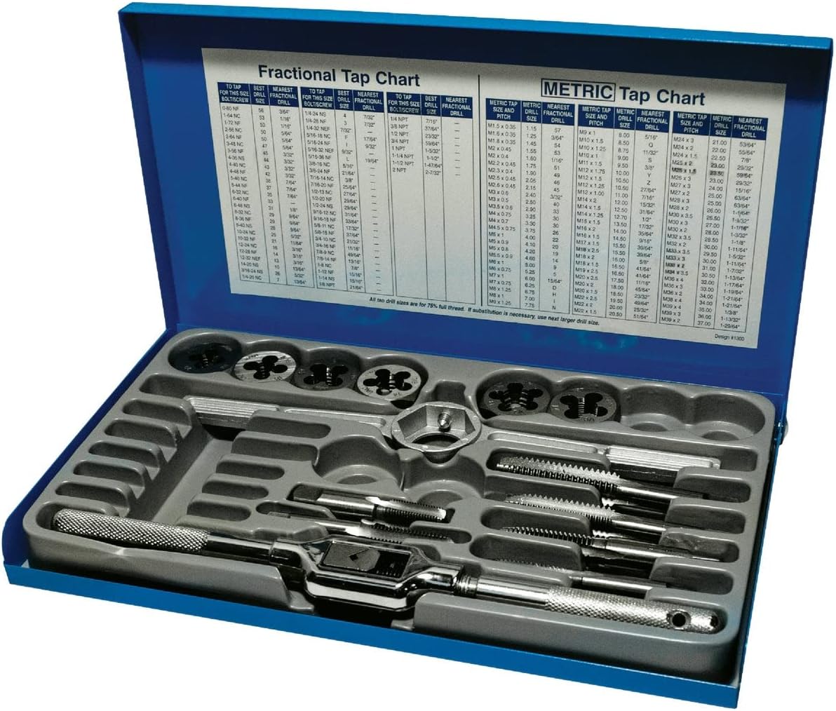 Century Drill and Tool Tap and Die Set 24-Piece